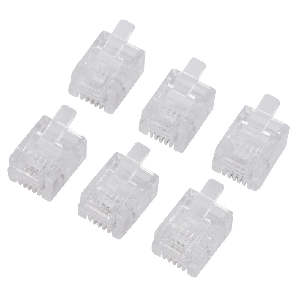 Q-Link Telefoonplug Modulair RJ11 4P 6st-914836