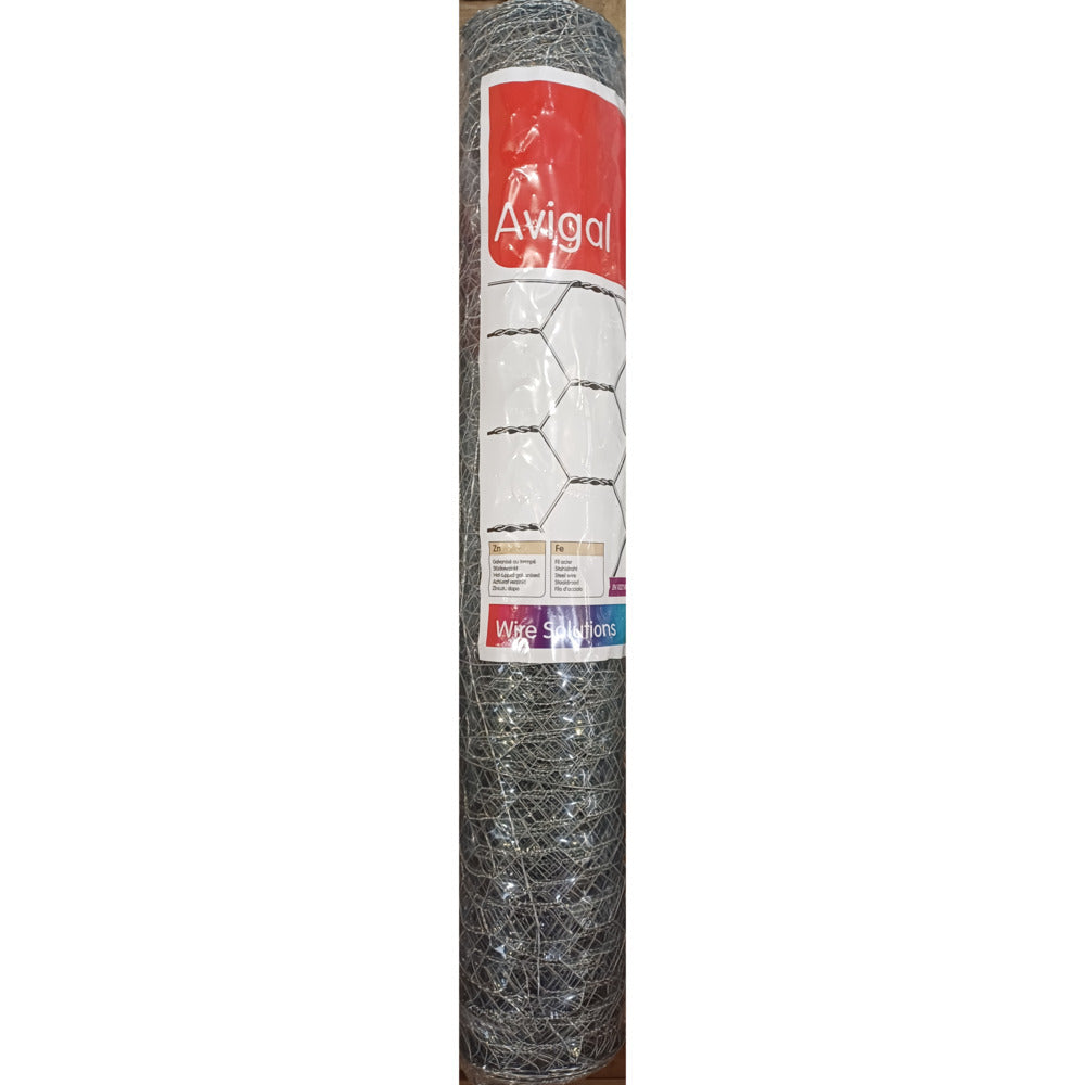 Kippengaas Zeskant Verzinkt 25mmx0,8x50cm 10m-916963