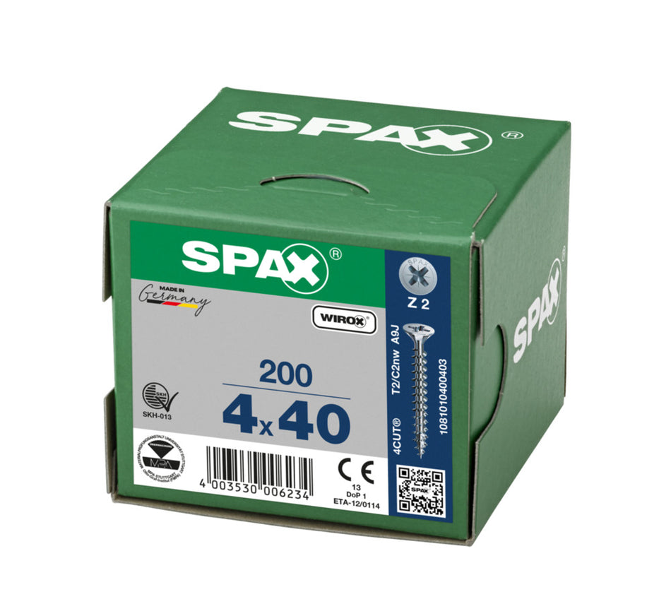 SPAX Universele Schroef Verzinkt VK Voldraad 200st-918471