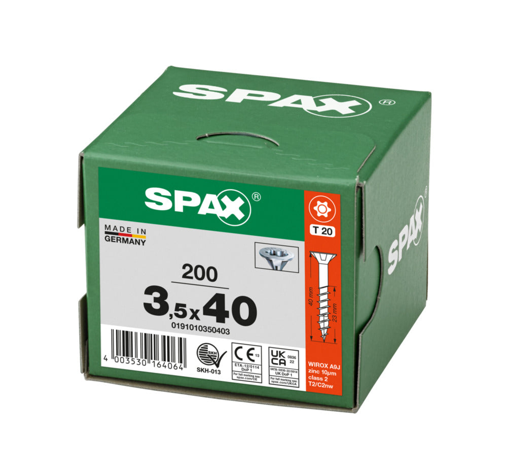SPAX Universele Schroef Verzinkt VK Deeldraad T-Star Plus T20-918569