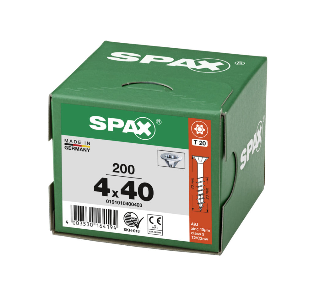 SPAX Universele Schroef Verzinkt VK Deeldraad T-Star Plus T20-918573