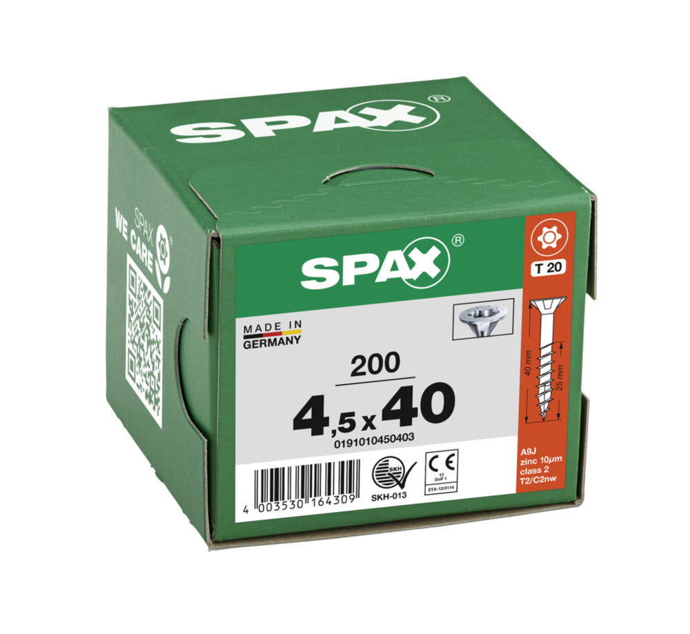 SPAX Universele Schroef Verzinkt VK Deeldraad T-Star Plus T20-918576
