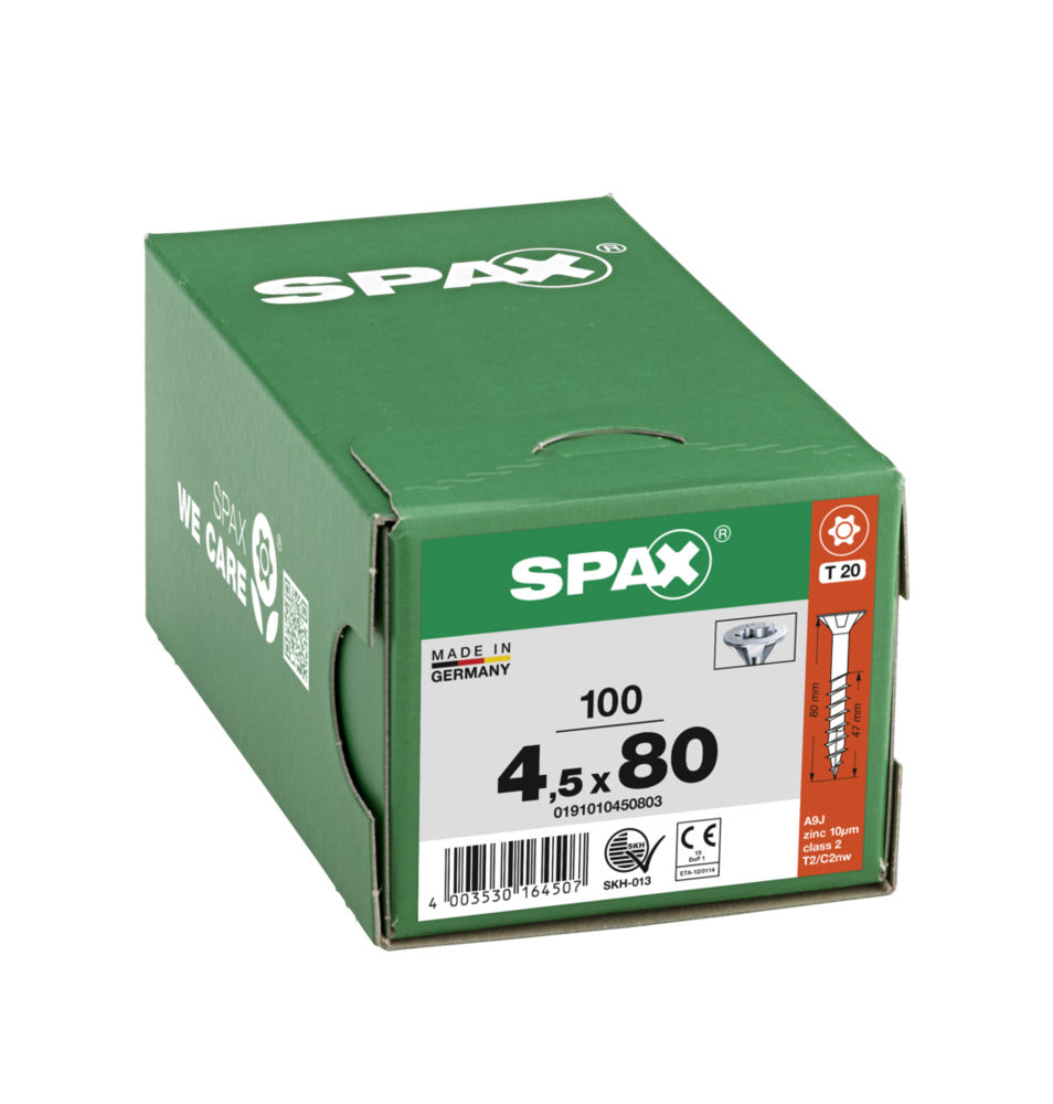SPAX Universele Schroef Verzinkt VK Deeldraad T-Star Plus T20-918583