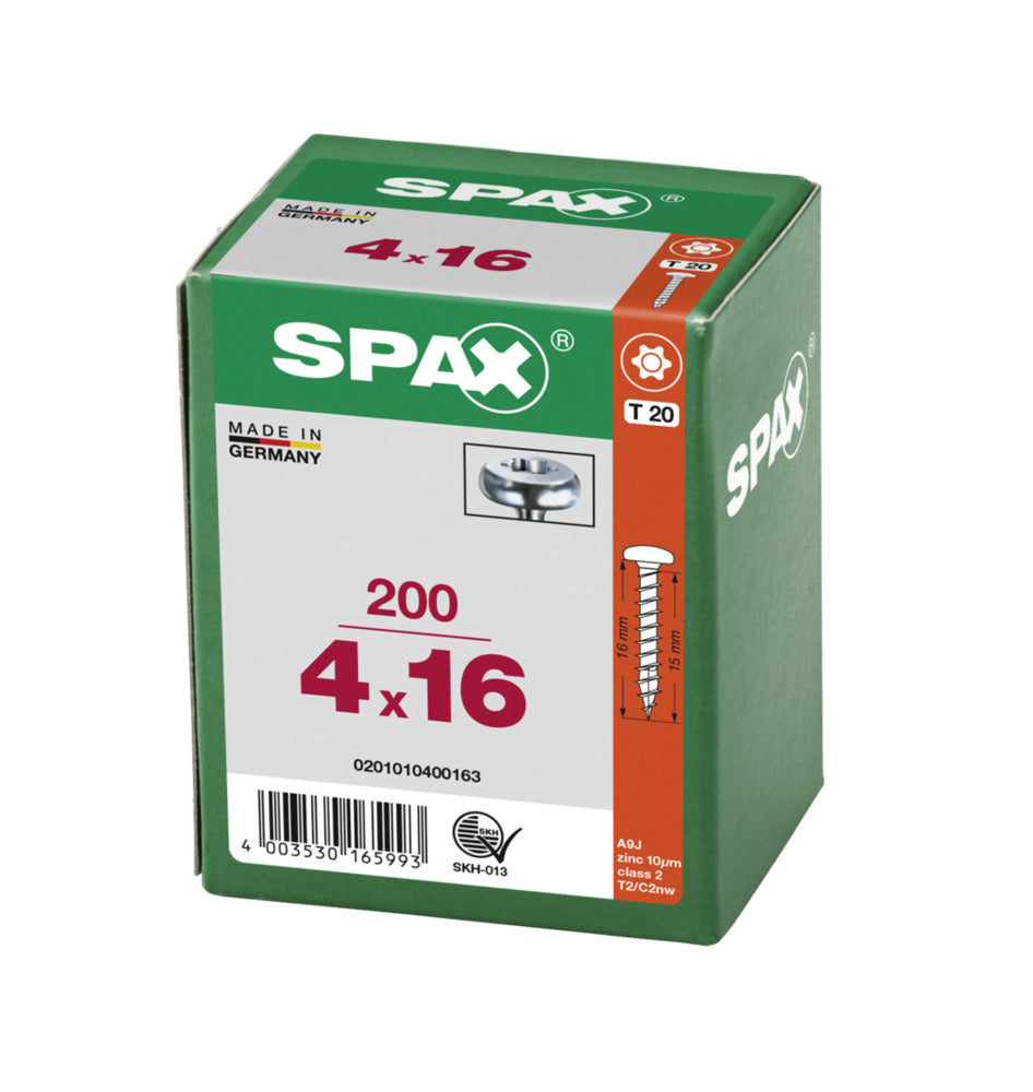 SPAX Universele Schroef Verzinkt BK Voldraad T20-918589