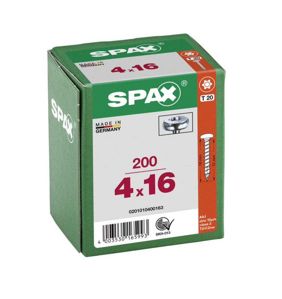 SPAX Universele Schroef Verzinkt BK Voldraad T20-918589