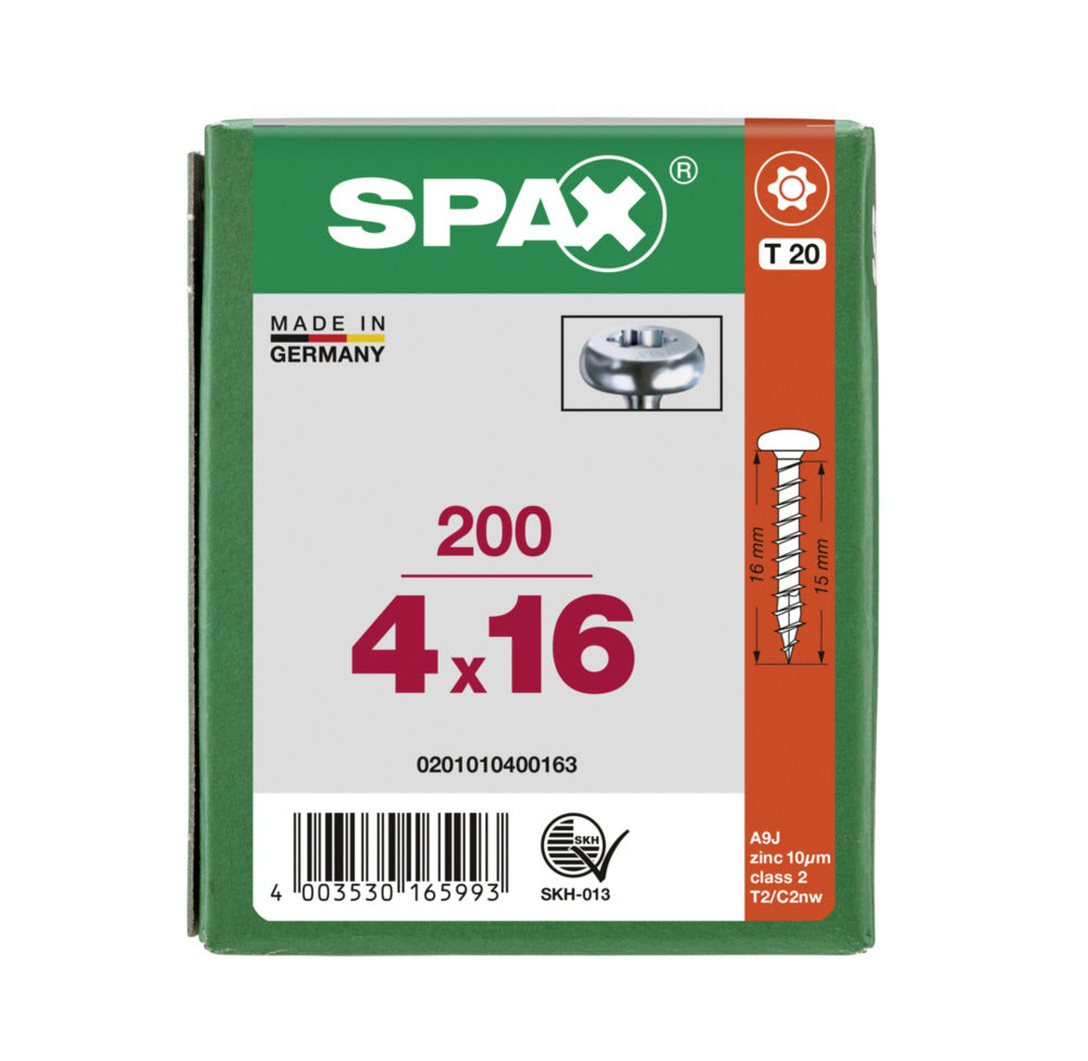 SPAX Universele Schroef Verzinkt BK Voldraad T20-918589
