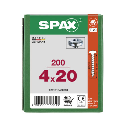 SPAX Universele Schroef Verzinkt BK Voldraad T20-918590