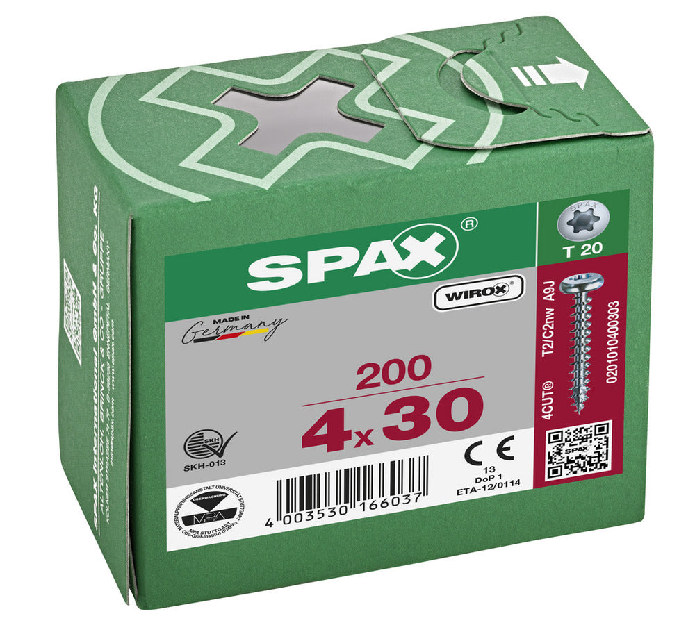 SPAX Universele Schroef Verzinkt BK Voldraad T20-918592