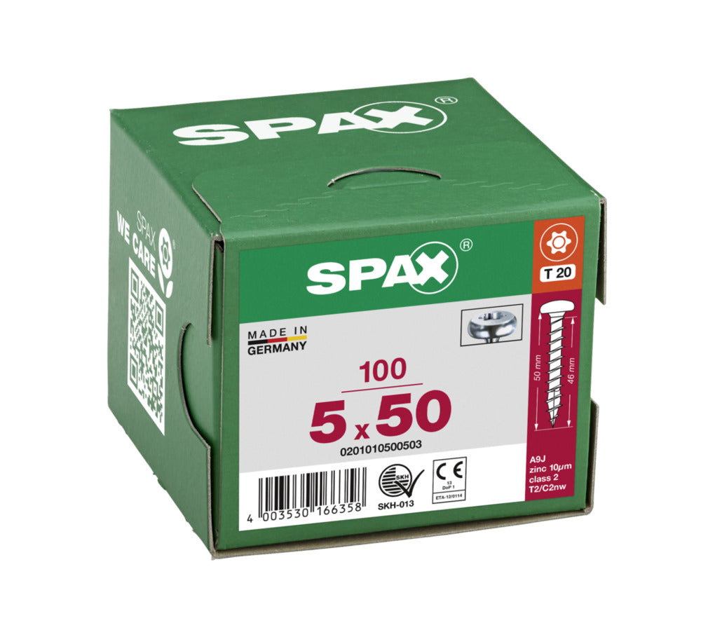 SPAX Universele Schroef Verzinkt BK Voldraad T20-918596