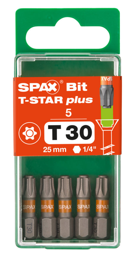 SPAX Bit T-STAR Plus S 25mm 5st-918626