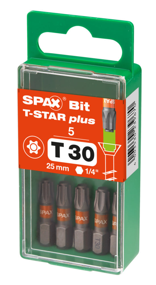 SPAX Bit T-STAR Plus S 25mm 5st-918626