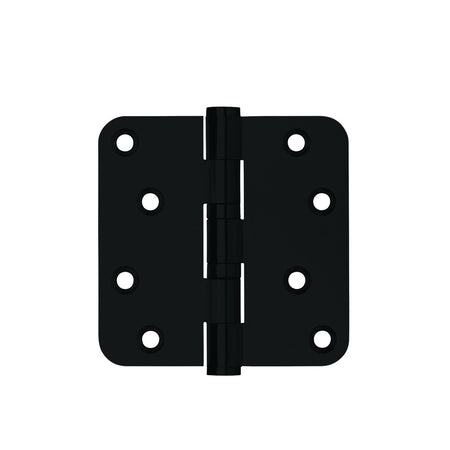 AXA Kogellagerscharnier Afgerond RVS Zwart 89x89x25mm-920538