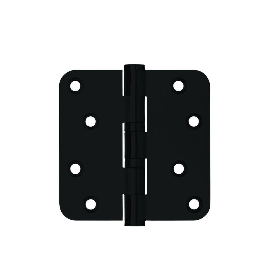 AXA Kogellagerscharnier Afgerond RVS Zwart 89x89x25mm-920538