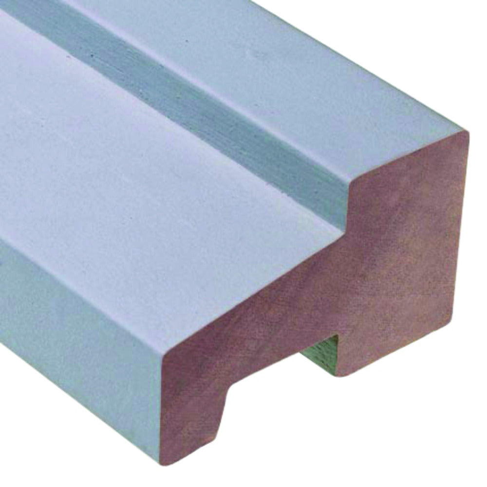 Kozijnprofiel C Hardhout Gegrond Grijs 66x110mm FSC Mix 70%-922679