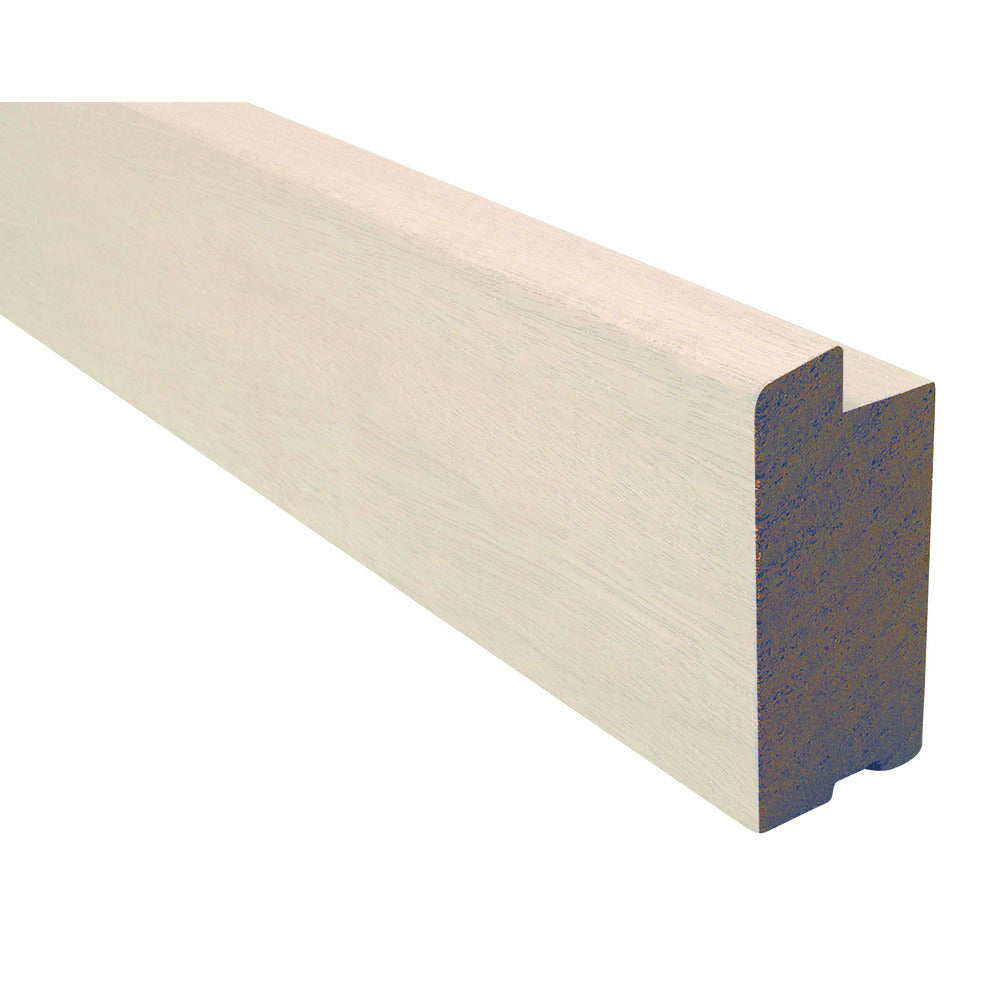 Raamprofiel R Hardhout Gegrond Grijs 40x90x1950mm FSC Mix 70%-922685