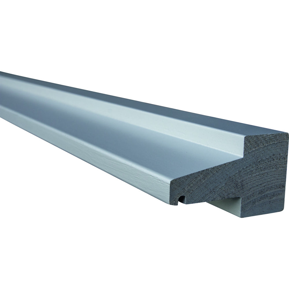 Kozijnprofiel D Hardhout Gegrond Grijs 66x110x1950mm FSC Mix 70%-922694