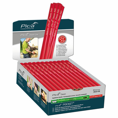 Pica  540/24 Timmermanspotloden 24cm,-927731