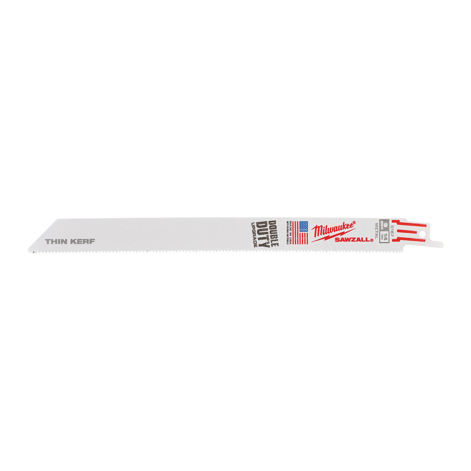 Milwaukee Reciprozaagblad Sawzall Metaal Thin Kerf 14-Tpi-927761