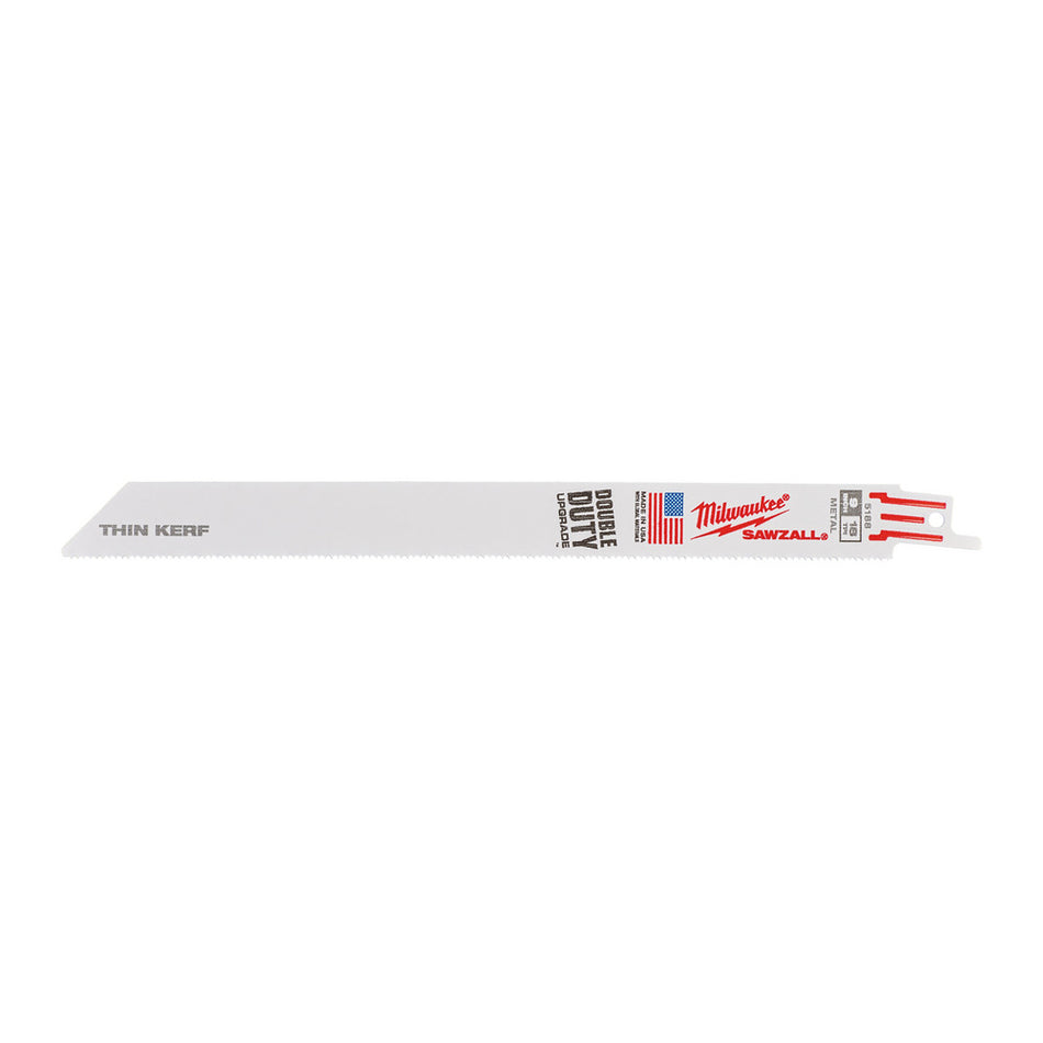 Milwaukee Reciprozaagblad Sawzall Metaal Thin Kerf 18-Tpi-927762
