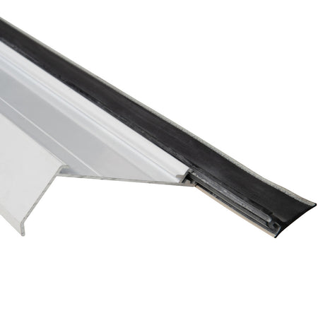 ALWO Muuraansluitprofiel Wit Met Dichtingsrubber 3m-930220