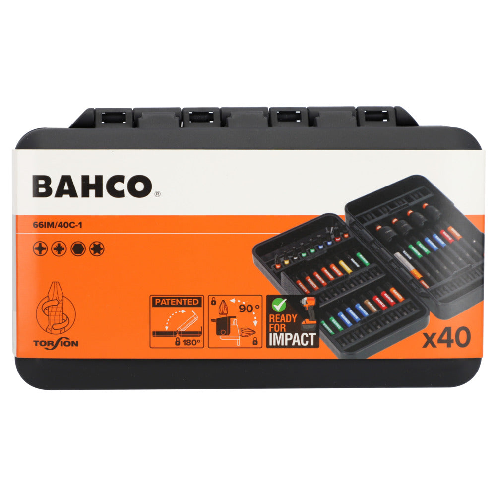 Bahco Impact Schroefbitset 66IM/40C-1 40st-932080