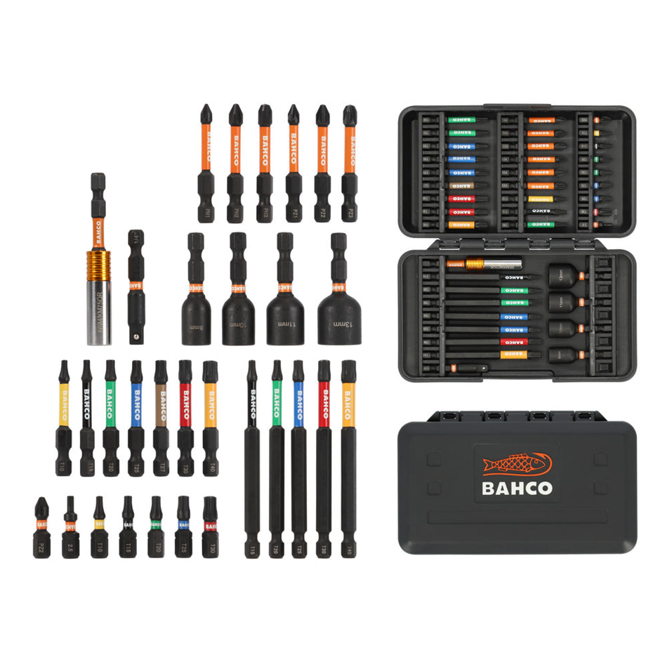 Bahco Impact Schroefbitset 66IM/40C-1 40st-932080