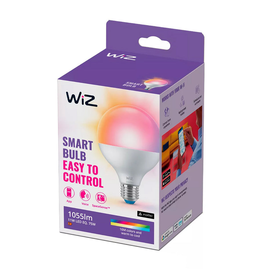 WiZ Led Lamp Globe E27 75W Wit-933059