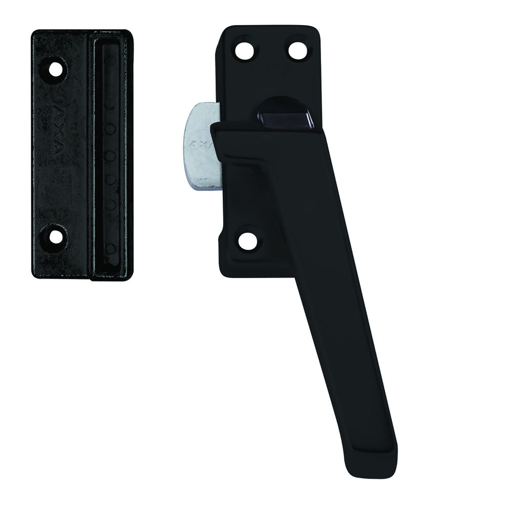 AXA Raamsluiting 3308 Aluminium Geslepen Zwart Re Met Nok-937882