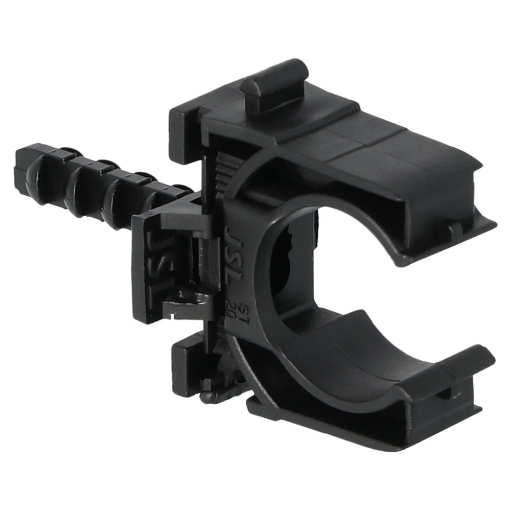 Buisclip Euro 20mm tbv 3/4 Buis Zwart  50st-939631