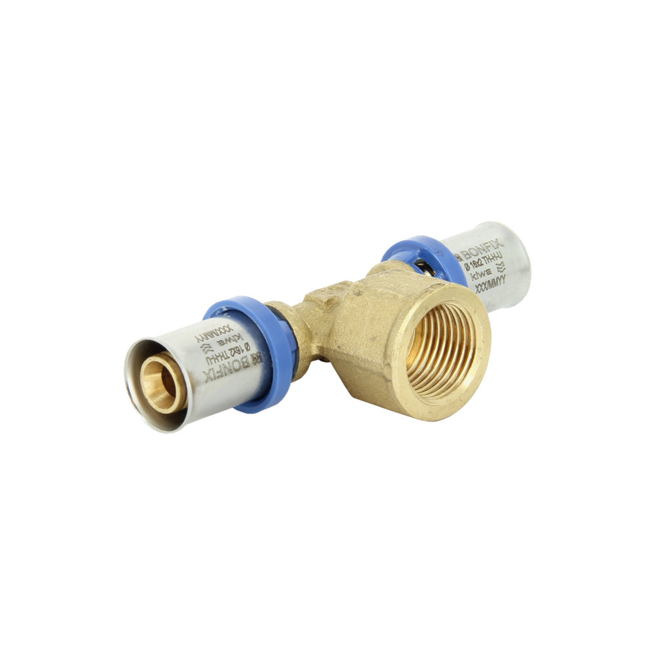 BONFIX Alu-pers T-stuk 16x1/2" bi.dr. x16mm 40st-939859