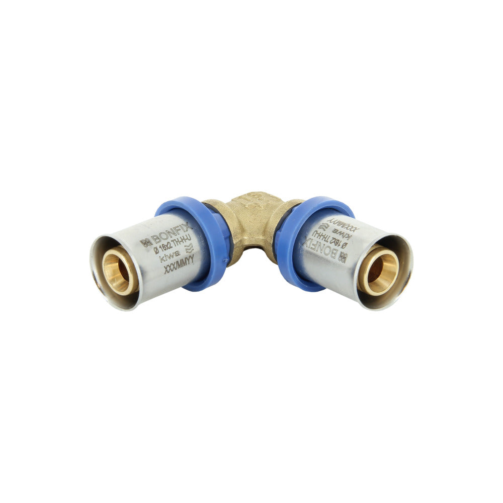 BONFIX Alu-pers Kniekoppeling 16x16mm 80st-939863