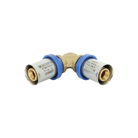 BONFIX Alu-pers Kniekoppeling 16x16mm 80st-939863