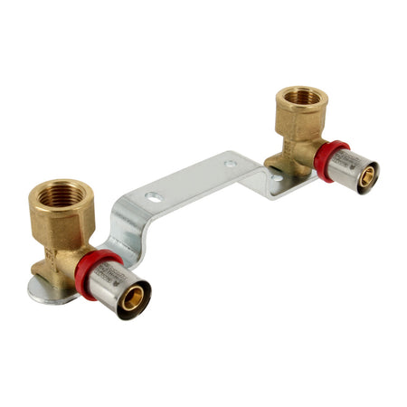 BONFIX Alu-pers Muurplaatbeugel 1/2" bi.dr. x16mm 10st-939870