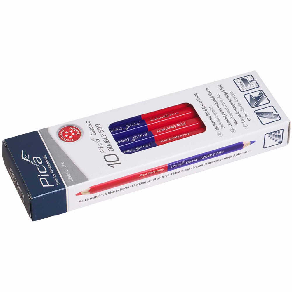 Pica 559 Dubbel potlood rood/blauw 17,5cm-940550