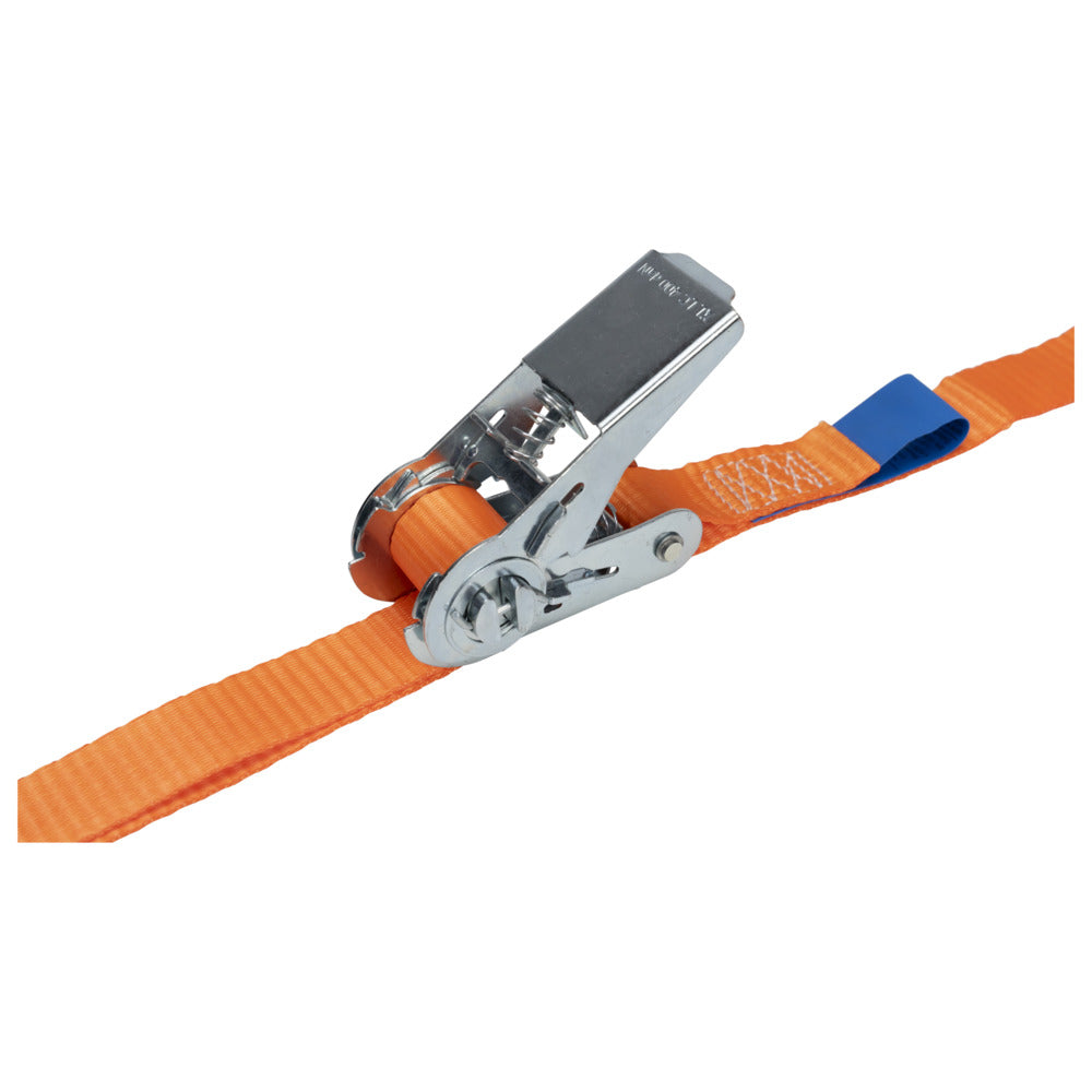 Konvox Spanband 25mm Met Ratel En Haak CD 5 400/800daN Oranje 5m-941054
