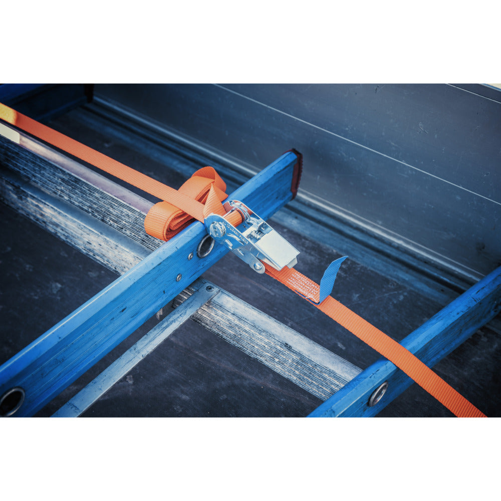 Konvox Spanband 25mm Eindloos Met Ratel CD 400/800daN Oranje 5m-941057