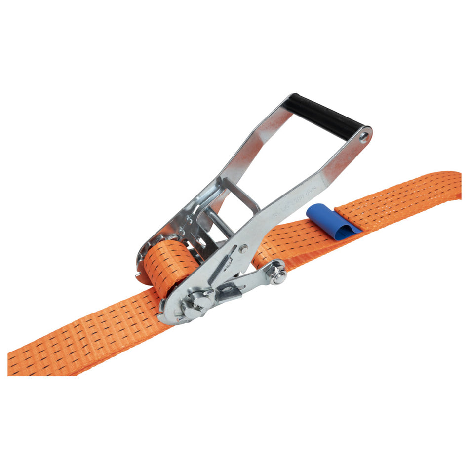 Konvox Spanband 50mm Met Ratel En Haak HD 2500/500daN Oranje 9m-941058