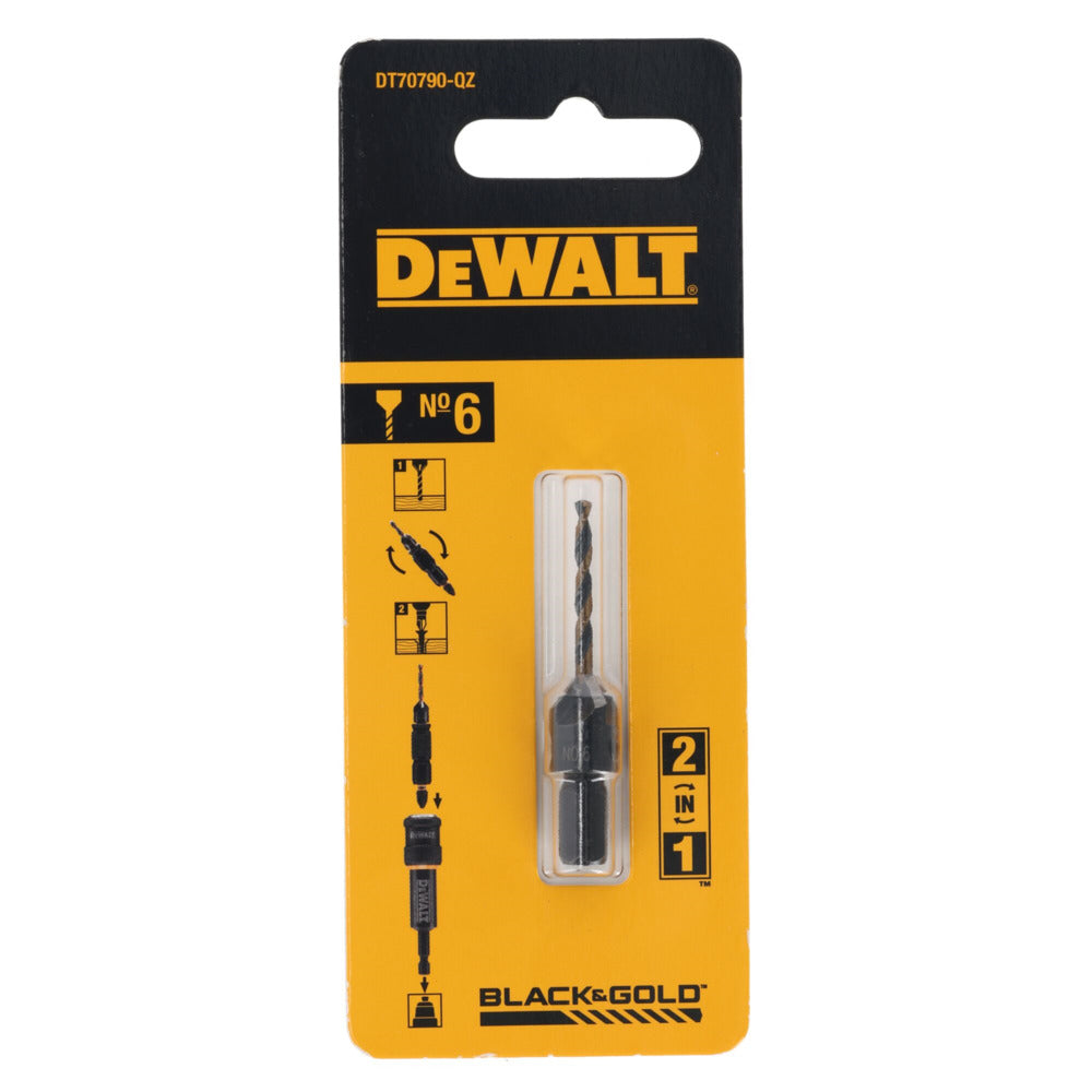 DeWALT Voorboor en Verzinkboor 4 Snijkanten-942260