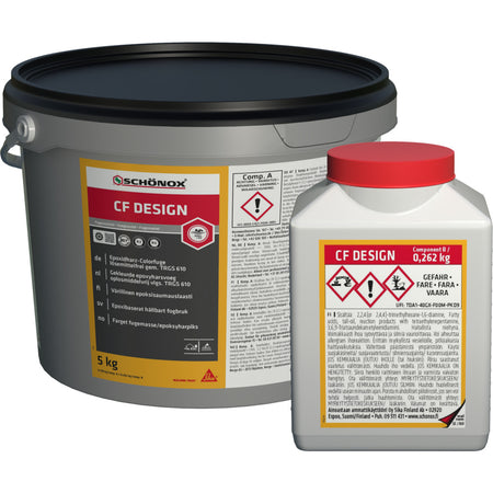 SCHÖNOX CF DESIGN Epoxy Voegmortel Zilvergrijs 5kg-942791
