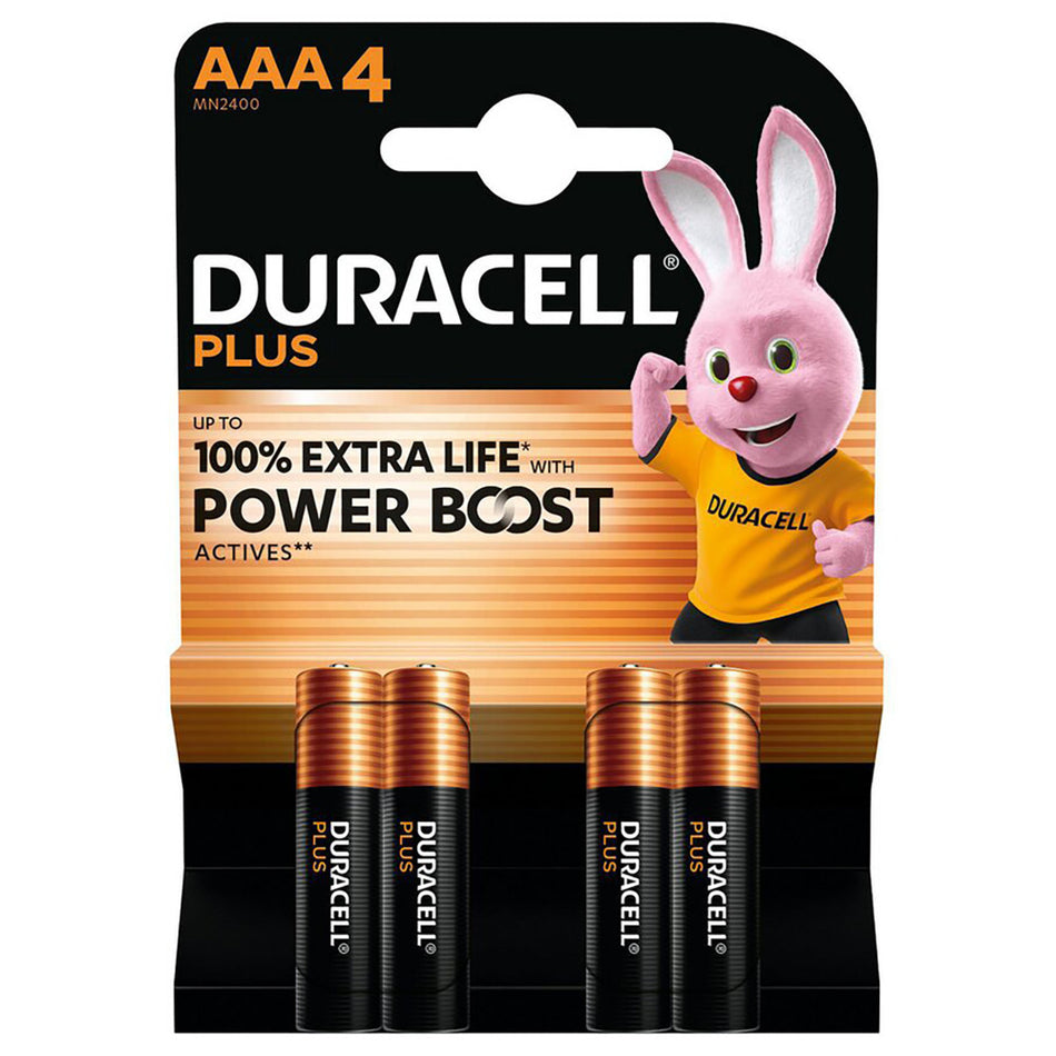 Duracell Alkaline Mainline Bst AAA X4-943017