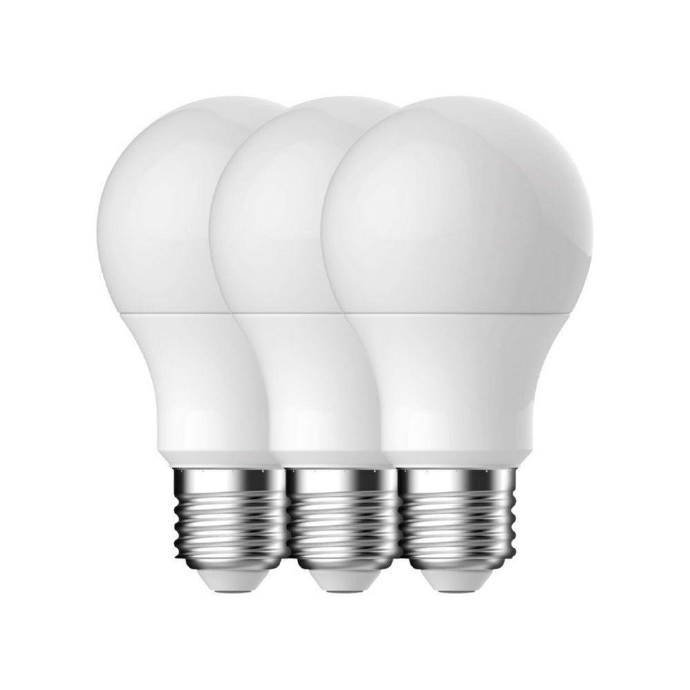 Energetic Led Lamp Bulb E27 SMD A60 8,6W 806LM 2700K Frosted - 3-Pack-943029