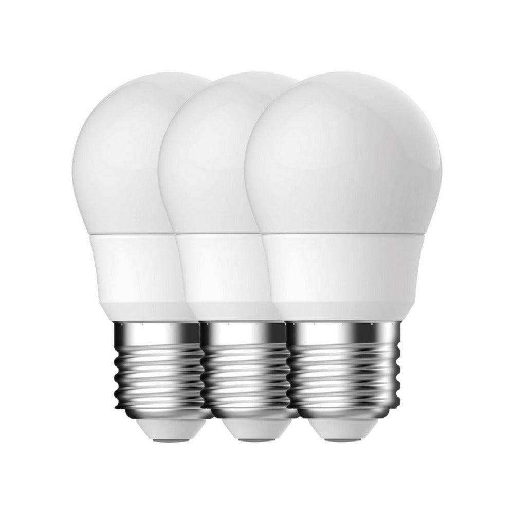 Energetic Led Lamp Bulb E27 SMD G45 4,9W 470LM 2700K Frosted - 3-Pack-943032