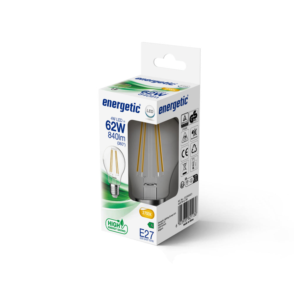 Energetic Led Lamp A-Class E27 A60 2700 Kelvin 840 Lumen-943035