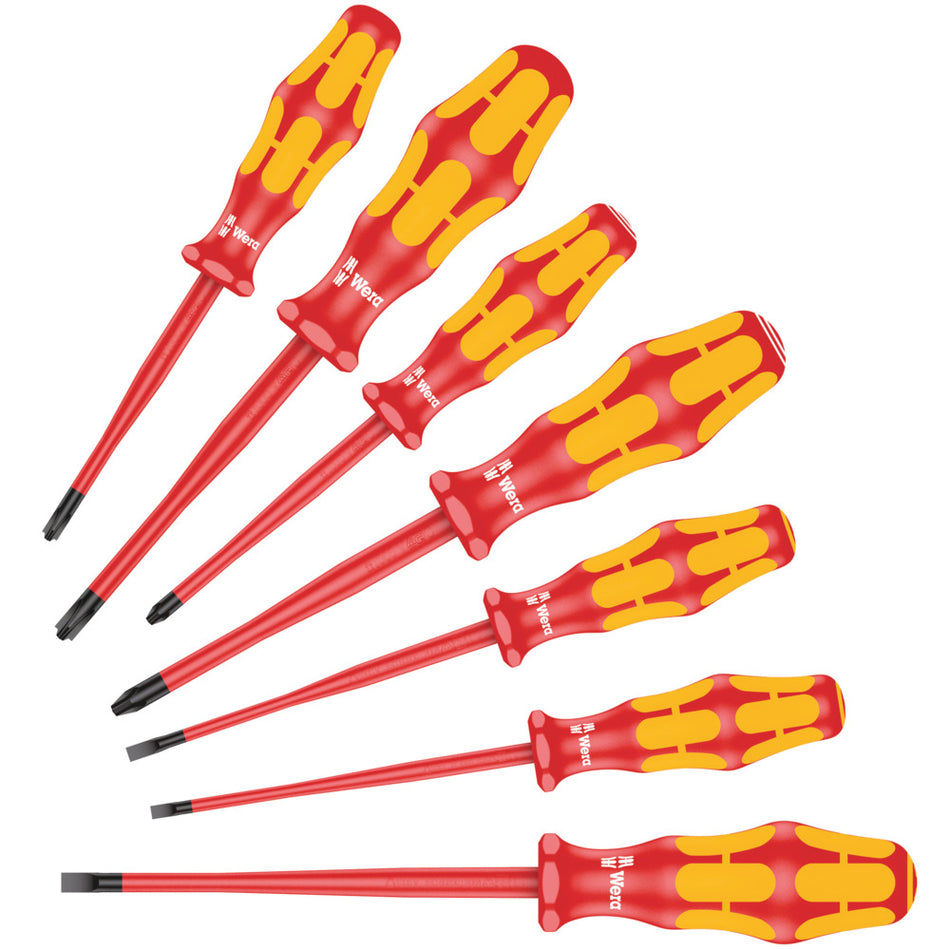 Wera 160 iSS/7 Schroevendraaierset Kraftform Plus Serie 100 7-Delig-943348