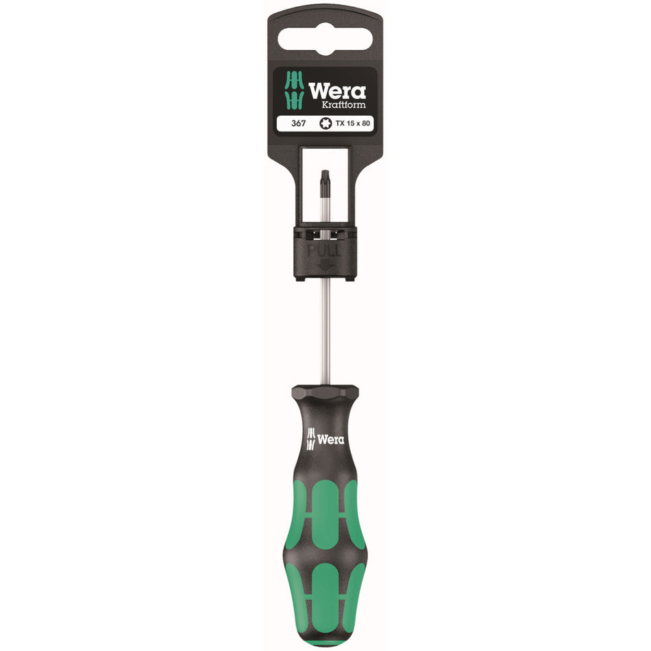Wera Schroevendraaier 367 SB Torx TX15x80mm-943359