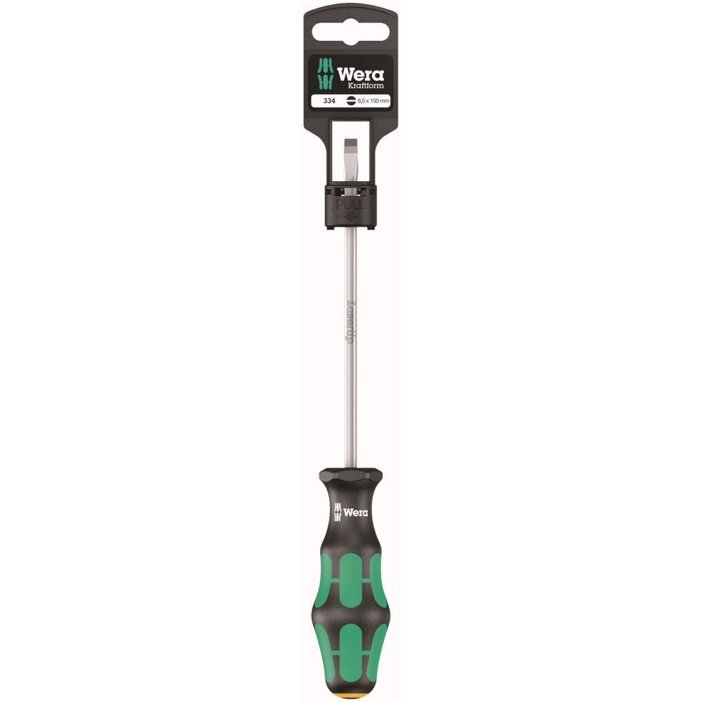 Wera 334 SB Sleuf Schroevendraaier Garage Kling 1,2x6,5x150mm-943362