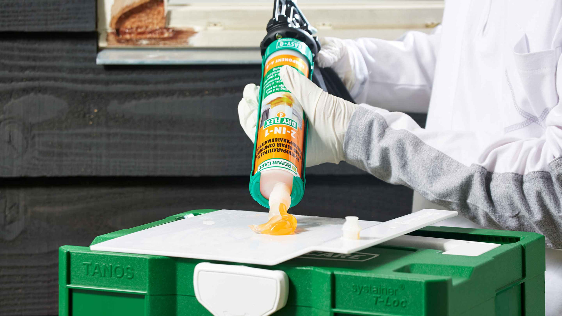 Kozijn repareren met epoxy