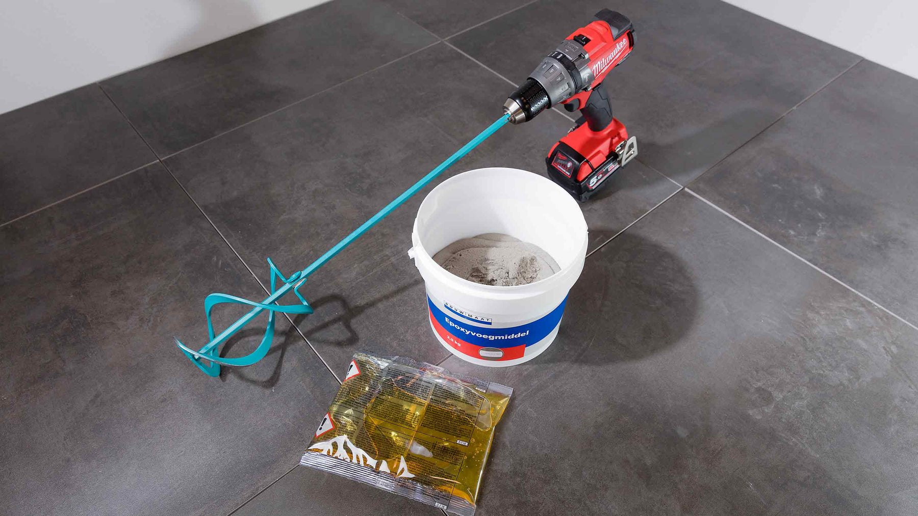 Epoxyvoegmiddel: sterk, waterdicht en kleurvast