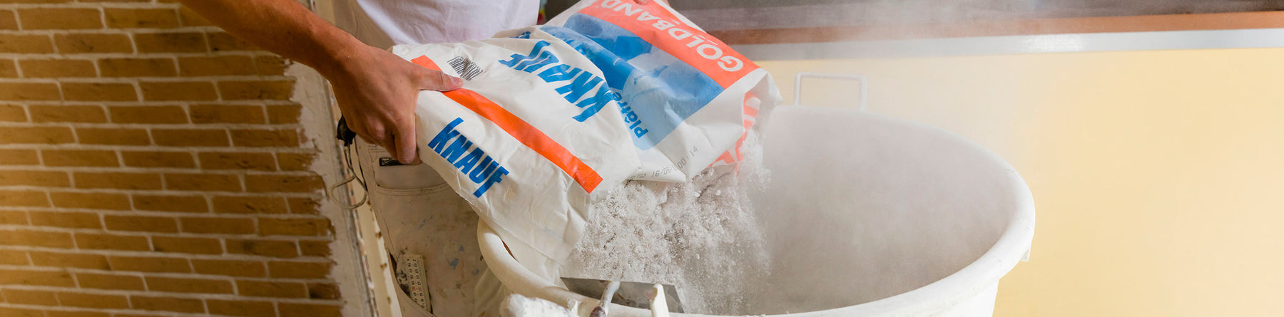 Strak stucwerk op vlakke ondergronden: dit gips kies je
