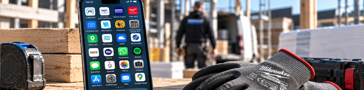 11 handige apps voor de vakman